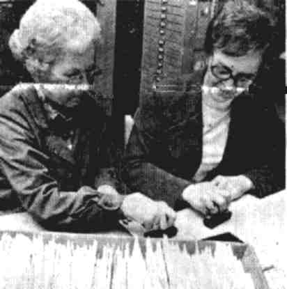 Mrs. Celia Forstrom & Mrs. Arlene Brolsma